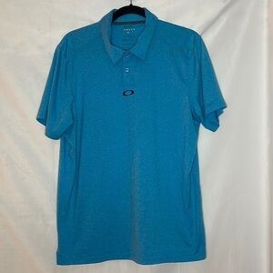 OAKLEY BLUE POLO (L)
